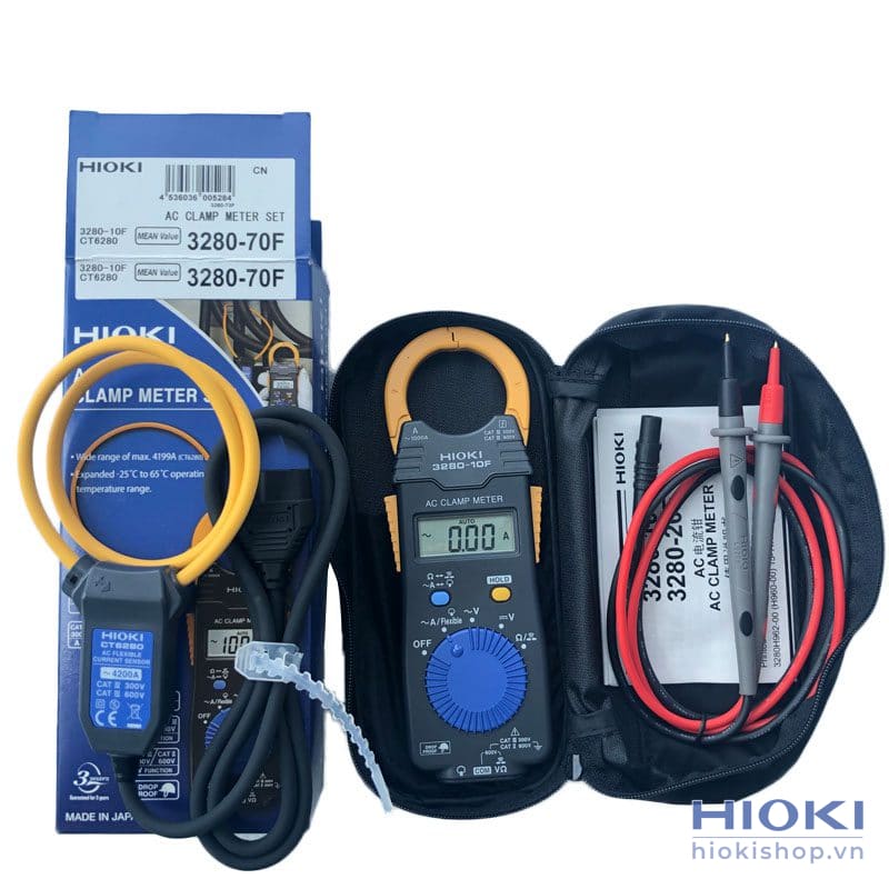 Bộ kit ampe kìm AC Hioki 3280 70F