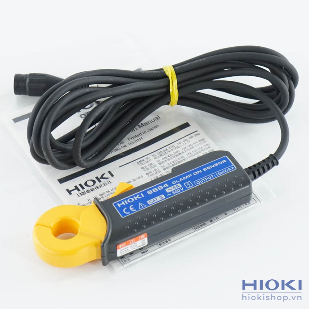 Hioki 9694 Phù hợp trong không gian hẹp do thiết kế nhỏ gọn