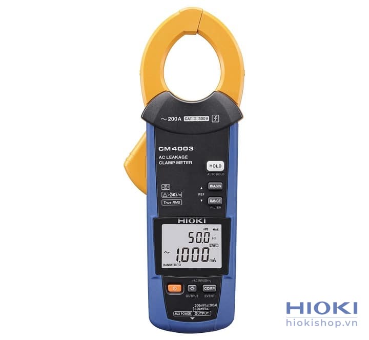 Hioki CM4003 nhỏ gọn, cách điện tốt