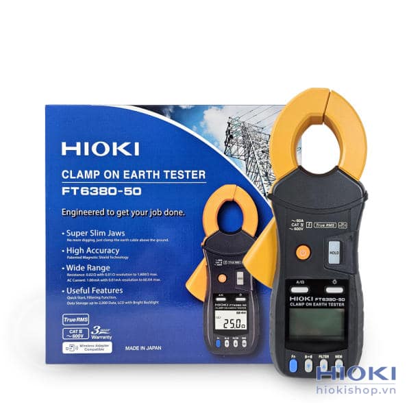 Thiết Bị Đo Điện Trở Đất Hioki FT6380-50