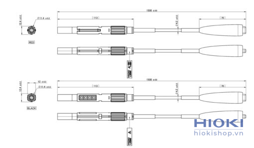 day dan kiem tra dien ap cao hioki l2260 Hioki L2260 Desc Image 1